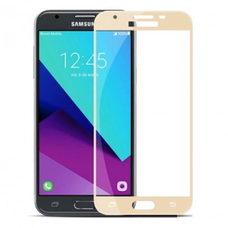 Protector pantalla cristal templado Samsung Galaxy J5 2017 J530F / J5 Pro J530G Oro