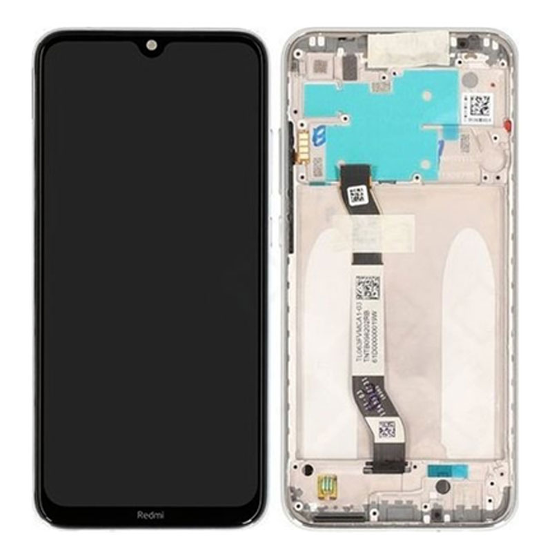 Pantalla completa original con marco Xiaomi Redmi Note 8 Blanco