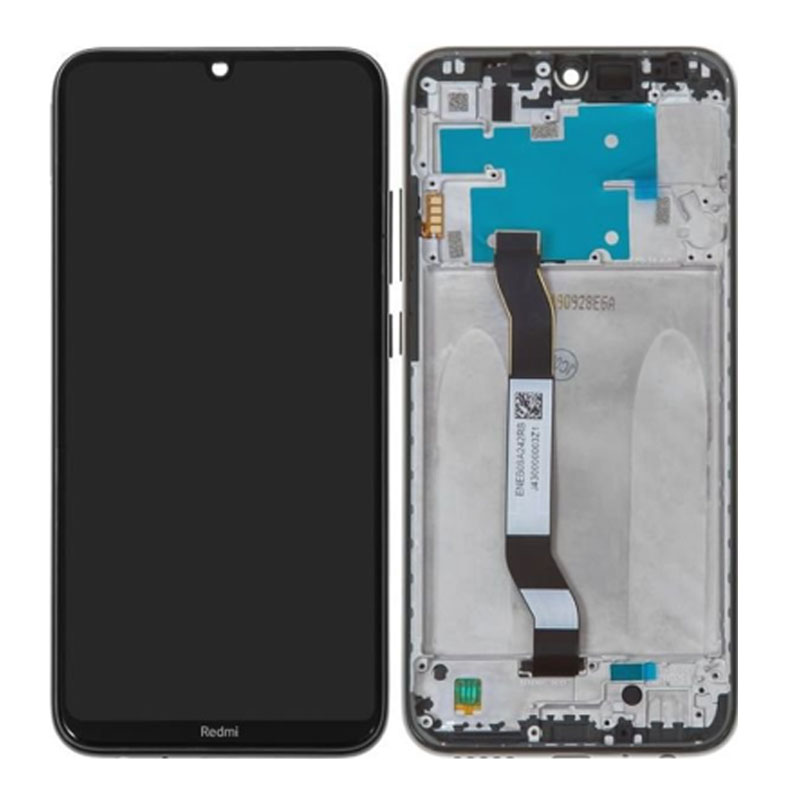 Pantalla completa original con marco Xiaomi Redmi Note 8 Negro