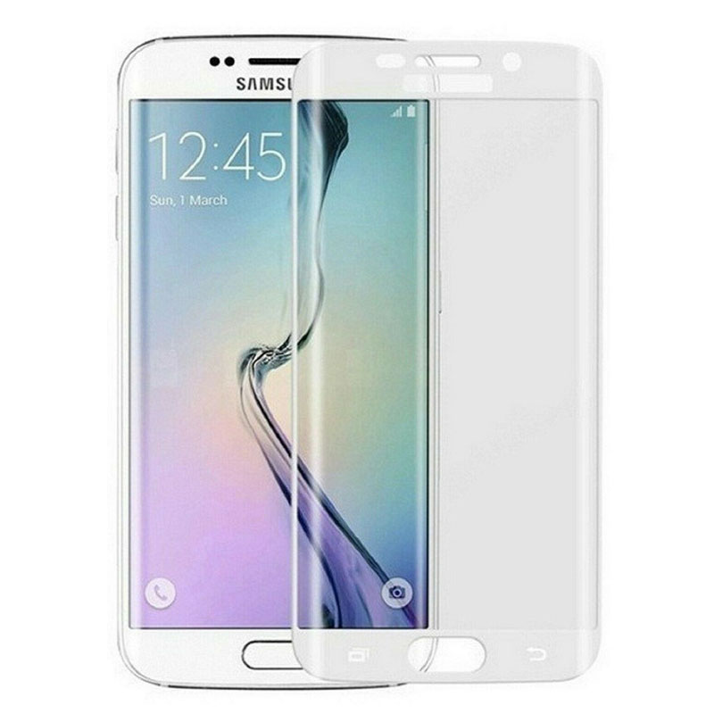 Protector pantalla cristal templado  Samsung Galaxy S6 Edge Plus G928 Blanco