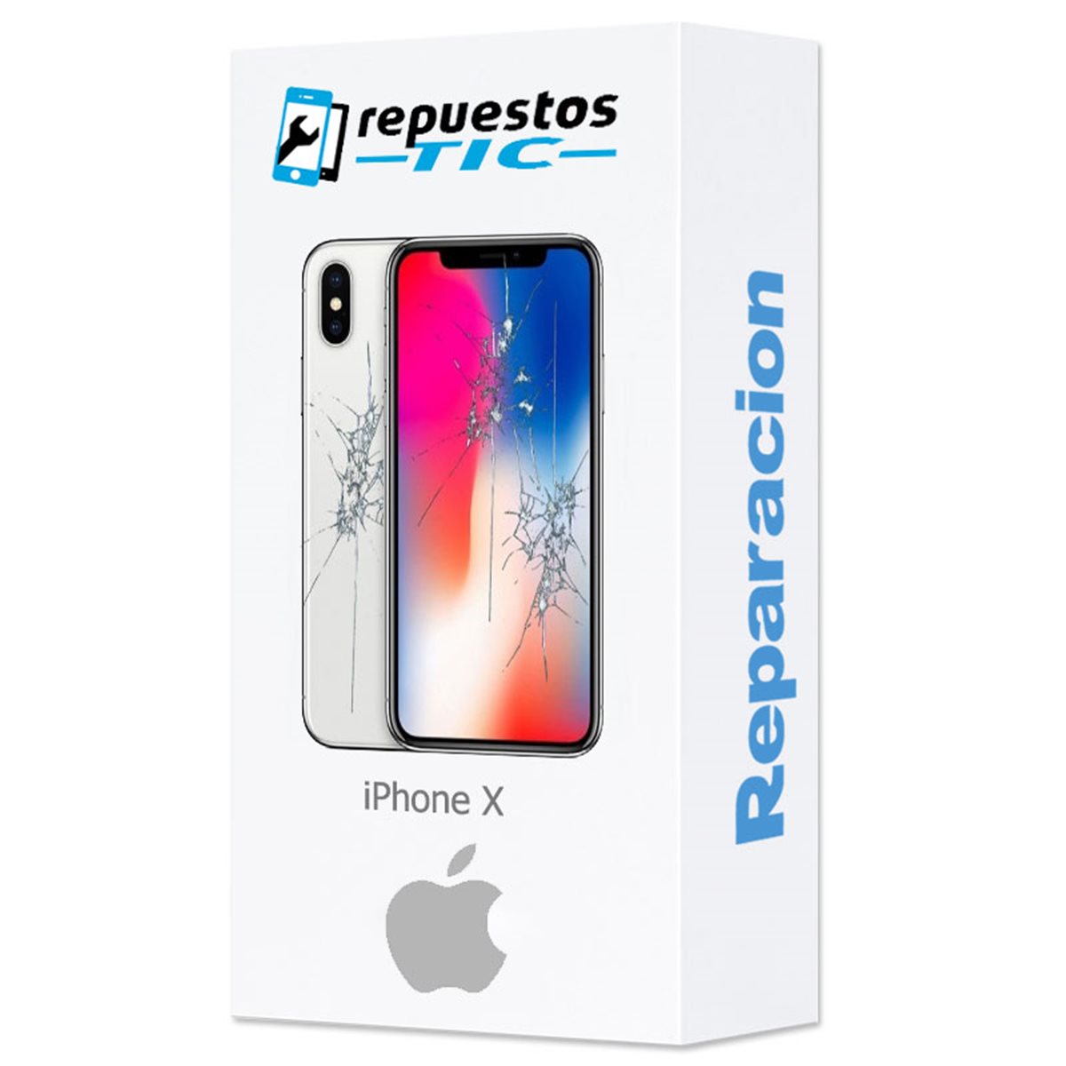 Reparacion Pantalla y tapa trasera iPhone X (pantalla AMOLED AAA+)