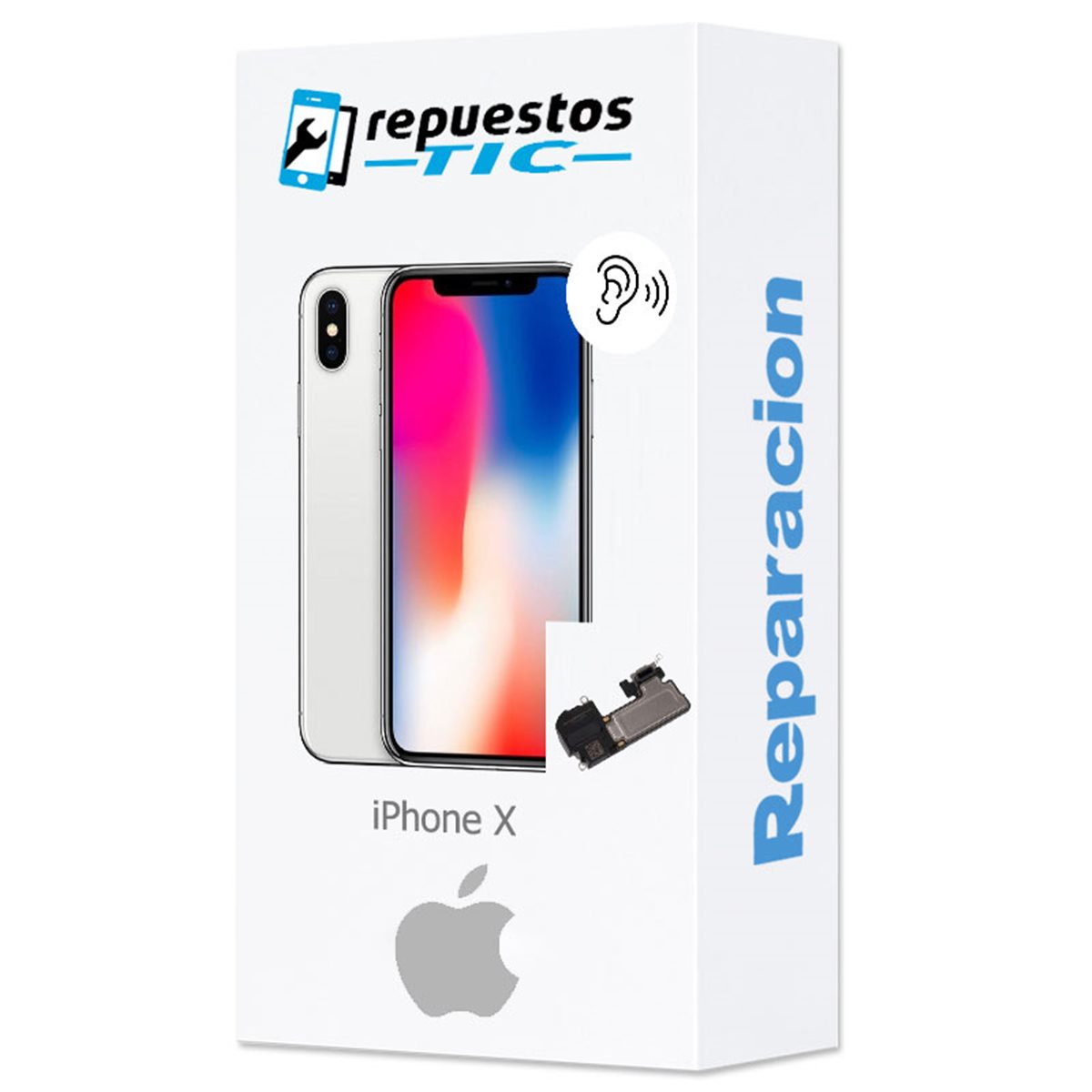 Reparaçao altavoz fone de ouvido iphone X