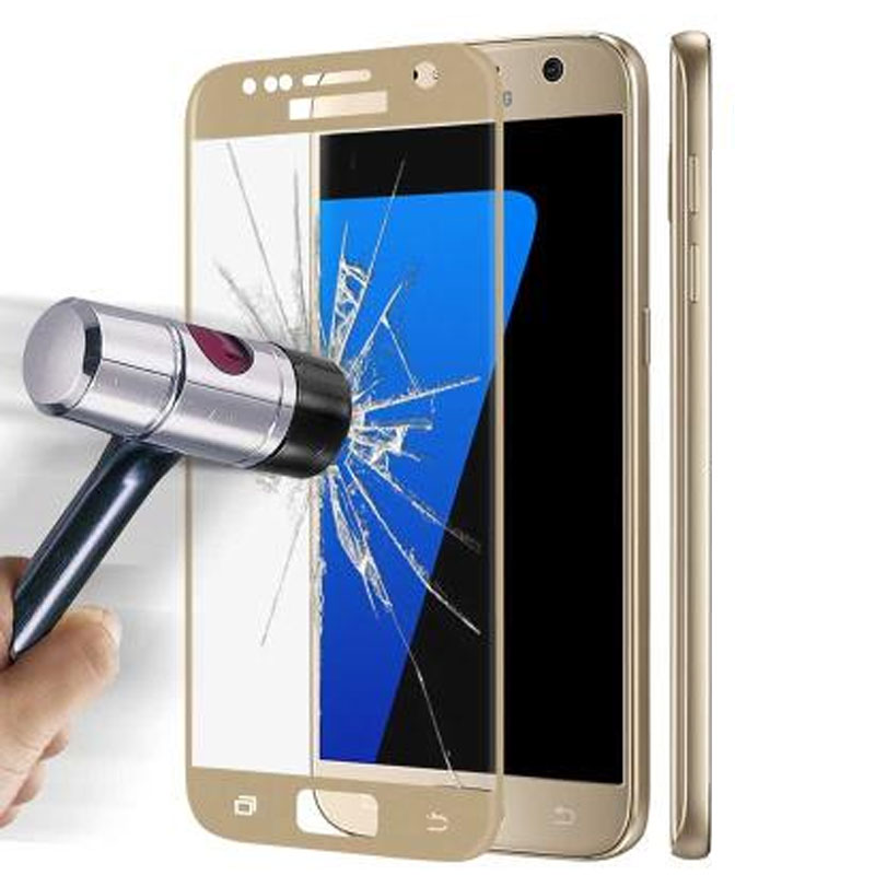 Protector pantalla cristal templado Samsung Galaxy S7 G930F Oro