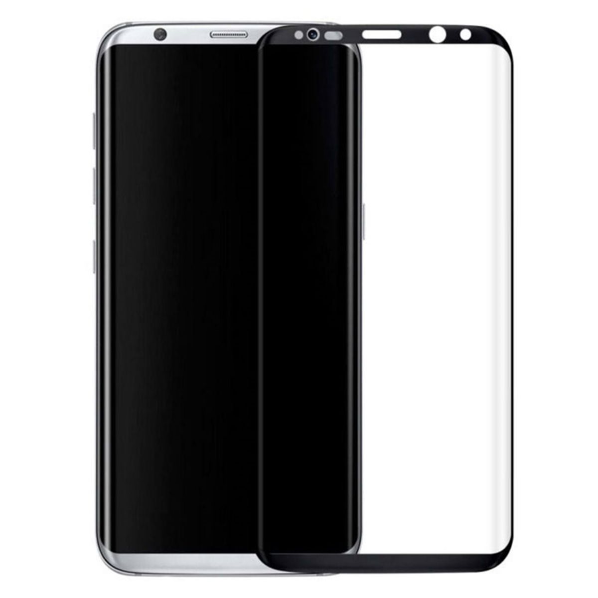 Protector pantalla cristal templado Samsung Galaxy S8 G950F Negro
