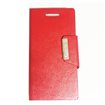 Funda protectora tipo libro Sony Xperia S Rojo