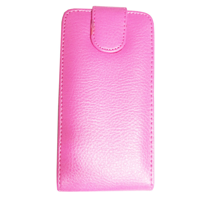 Funda protectora apertura vertical Sony Xperia S Rosa