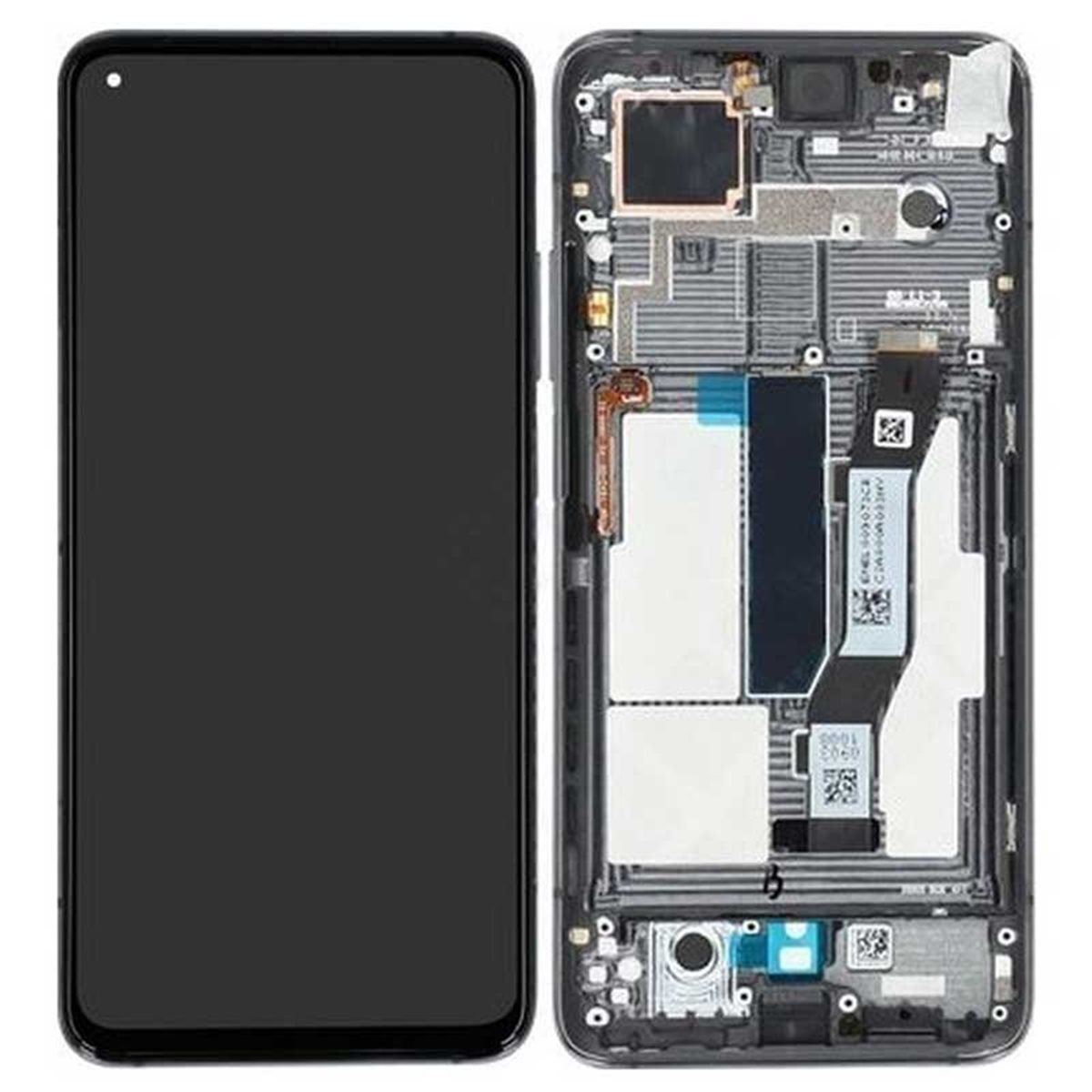 Pantalla completa original con marco Xiaomi Mi 10T/ Mi 10T Pro Negro