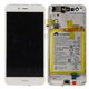 Pantalla original con marco y bateria Huawei P10 Lite Oro