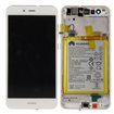 Pantalla original Huawei P10 Lite Oro con bateria. Service Pack