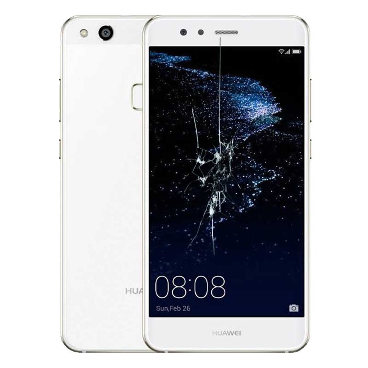 Reparacion/ cambio Pantalla original con marco y bateria Huawei P10 Lite Blanco