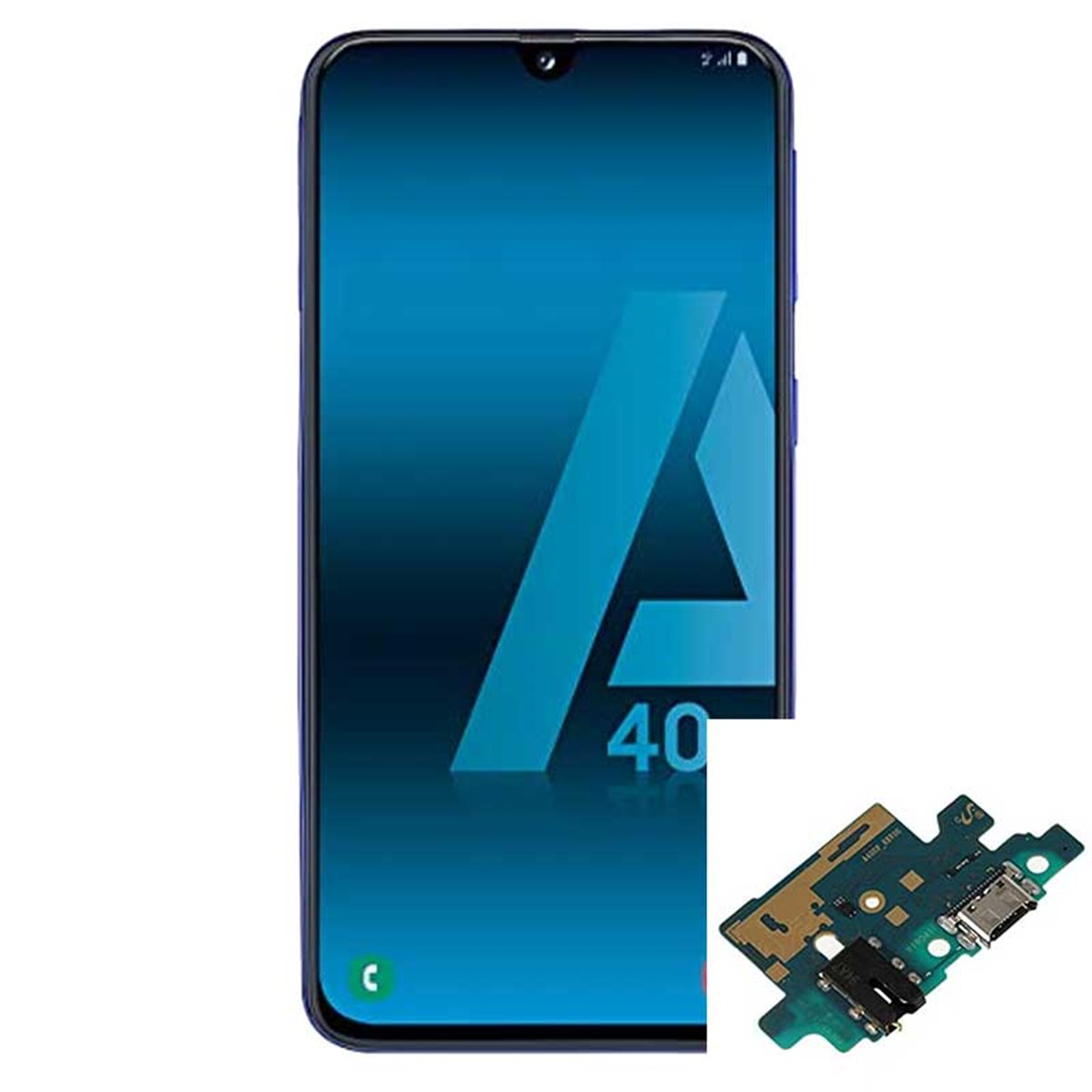 Reparacion/ cambio Conector de carga Samsung Galaxy A40 A405