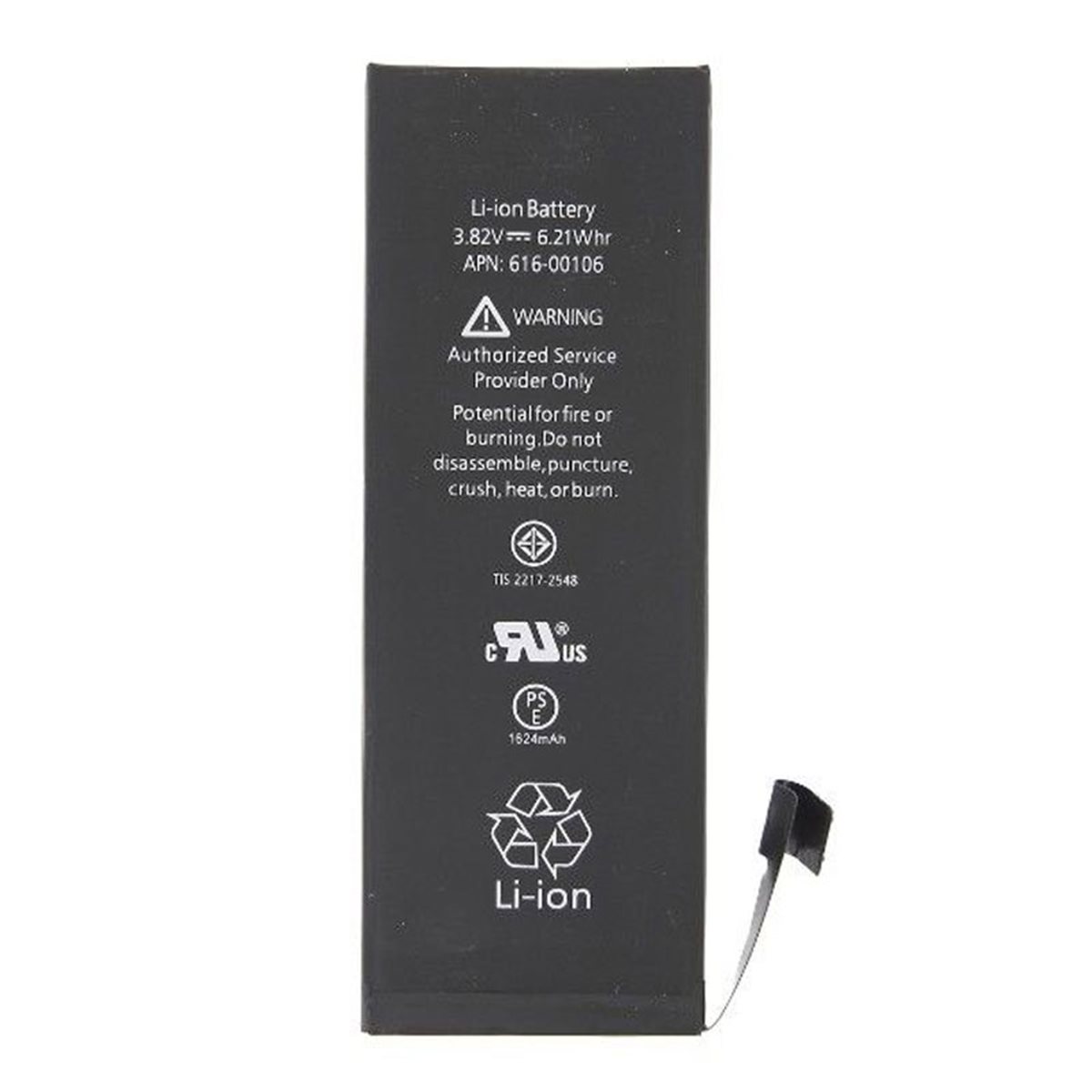 Bateria iPhone SE calidad premium Li- Ion Battery 3.82V 1624mAh