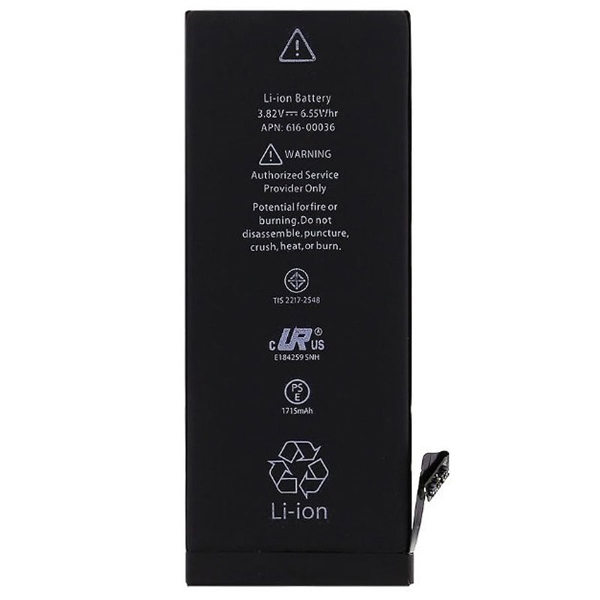 Bateria iPhone 6s calidad premium Li-Ion Battery 3.82V 1715mAh