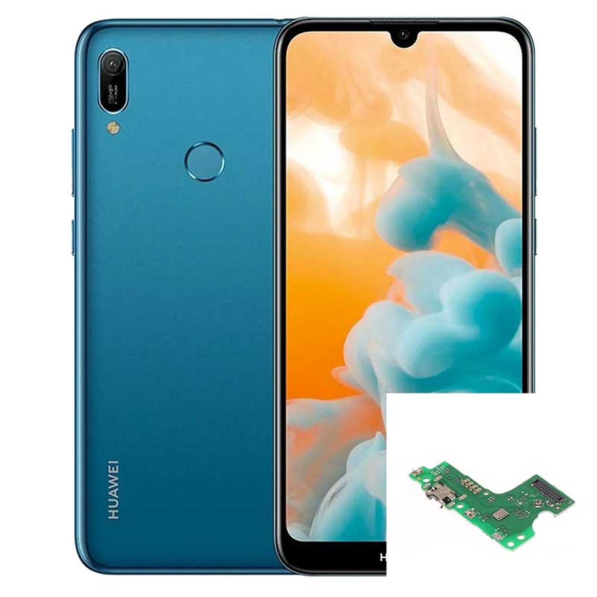 Reparacion/ cambio Modulo conector de carga y micro Huawei Y6 2019