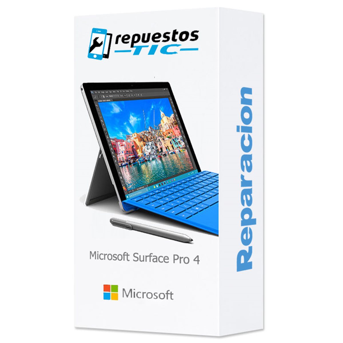Reparacion/ cambio Pantalla completa Microsoft Surface Pro 4