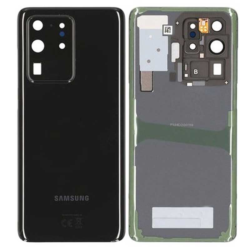 Tapa trasera original Samsung Galaxy S20 Ultra 5G G988 Negro