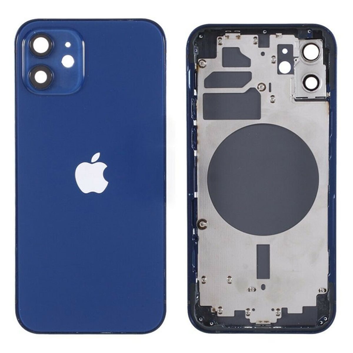✓ Chasis iPhone 12 Azul (sin componentes) . Comprar ahora