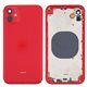 Chasis iPhone 12 Rojo carcasa + tapa bateria