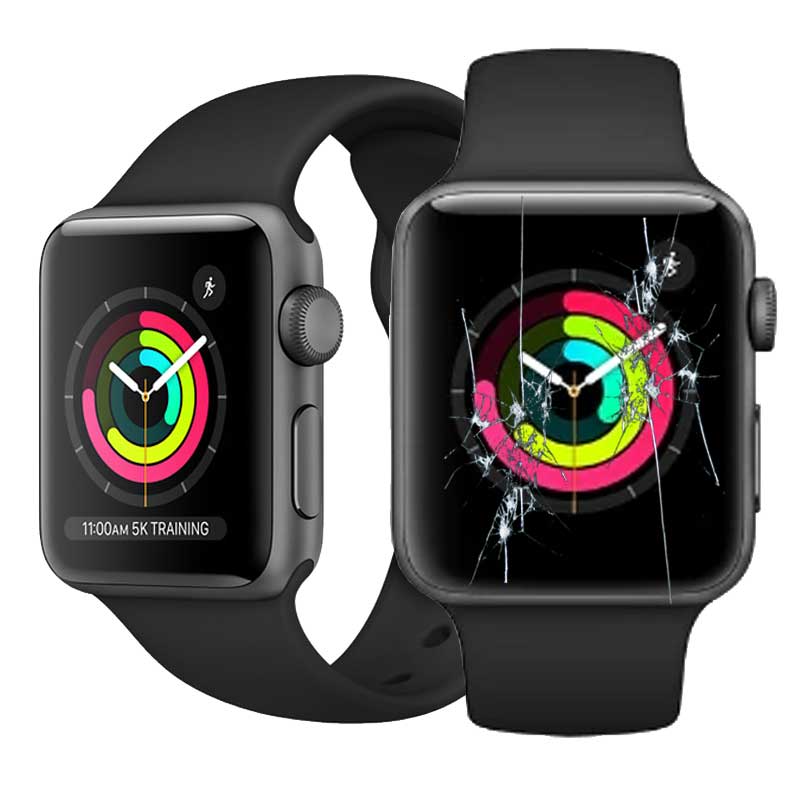 Reparacion/ cambio Pantalla original Apple Watch Serie 3 42mm (GPS + Celular) desmontaje