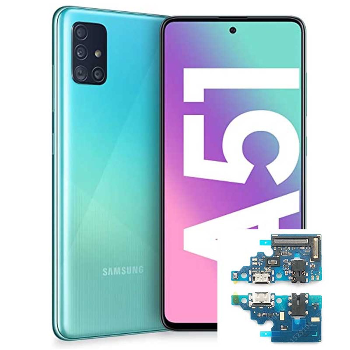 Reparacion/ cambio Modulo conector de carga y micro Samsung Galaxy A51, SM-A515
