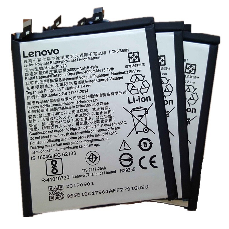 Bateria Lenovo K6 plus G Plus G5 Plus BL270