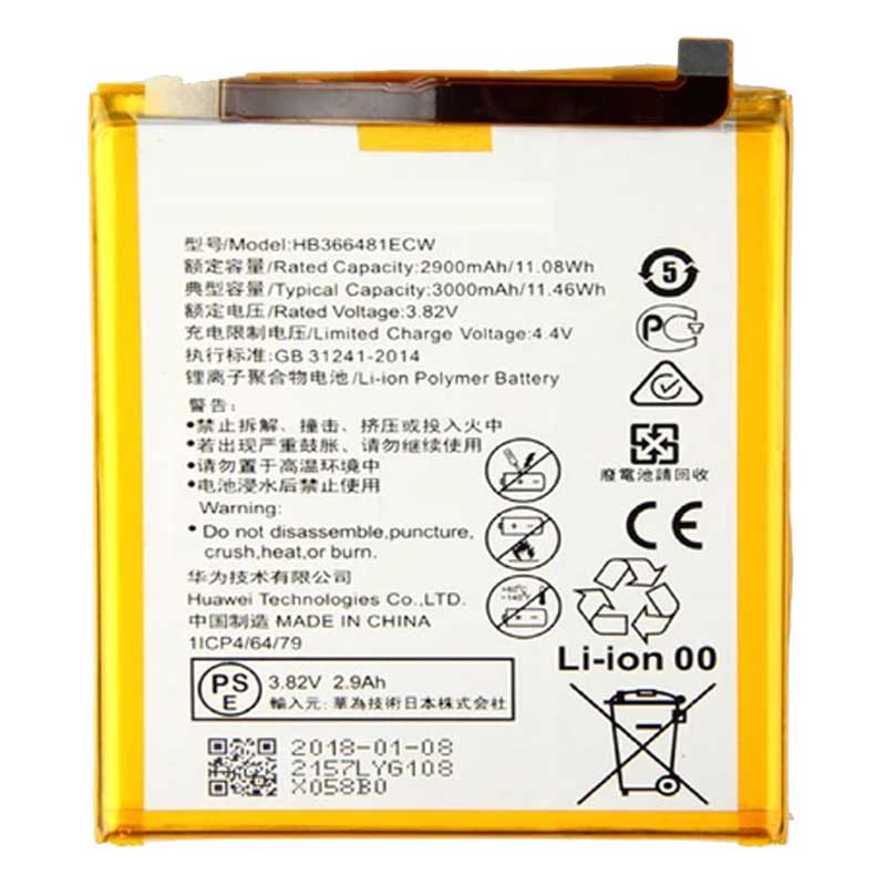 Bateria Huawei Y6 2018