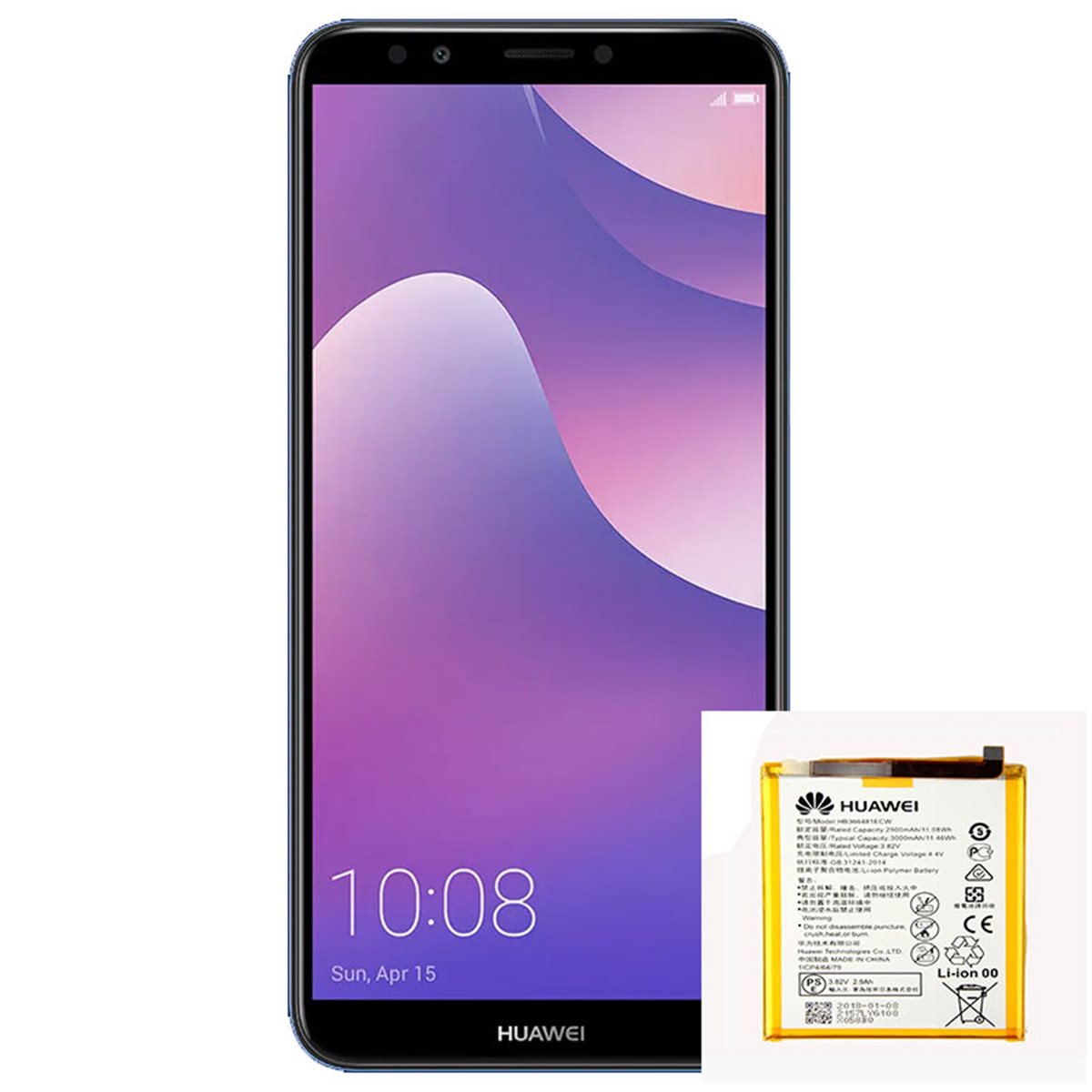 Reparacion/ cambio Bateria Huawei Y6 2018