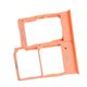 Bandeja Dual SIM Micro SD Samsung Galaxy A40 A405 Naranja