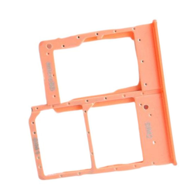 Bandeja Dual SIM Micro SD Samsung Galaxy A40 A405 Naranja