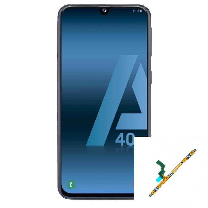 Reparacion/ cambio Flex encendido y volumen Samsung Galaxy A40 A405