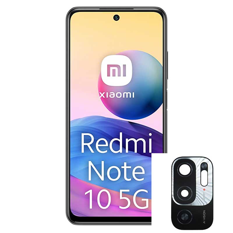 Reparacion/ cambio Lente Camara trasera Xiaomi Redmi Note 10 5G/ Redmi Note 10T