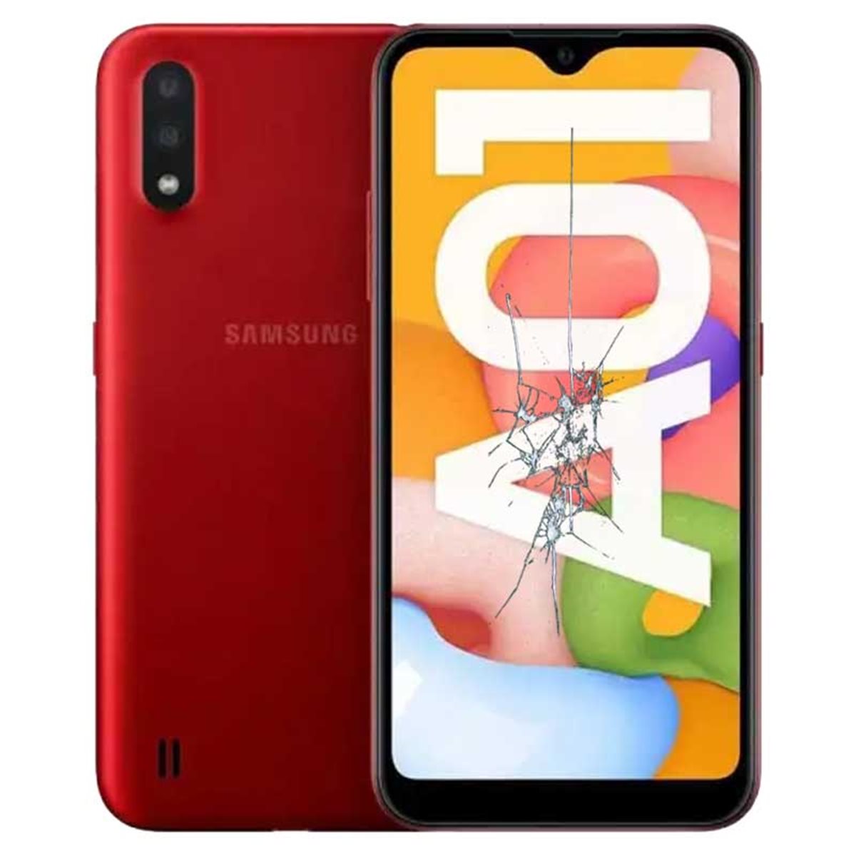 Reparacion/ cambio Pantalla original Samsung Galaxy A01 A015F Negro