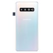 Tapa trasera Samsung Galaxy S10 G973 (con lente) Blanca (Prism White)
