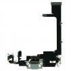 Modulo conector de carga y micro iPhone 11 Pro Plata (sin placa IC)
