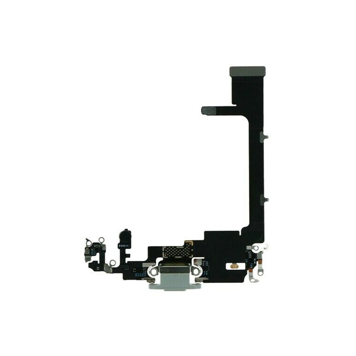 Modulo conector de carga y micro iPhone 11 Pro Plata