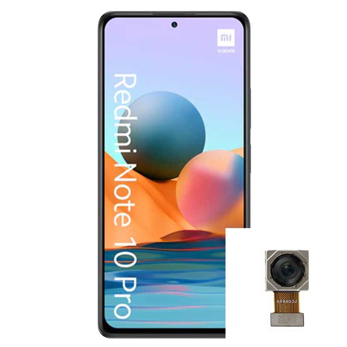 Reparacion/ cambio Camara trasera Xiaomi Redmi Note 10 Pro