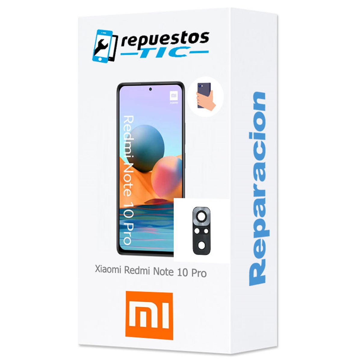 Reparacion/ cambio Lente Camara trasera Xiaomi Redmi Note 10 Pro