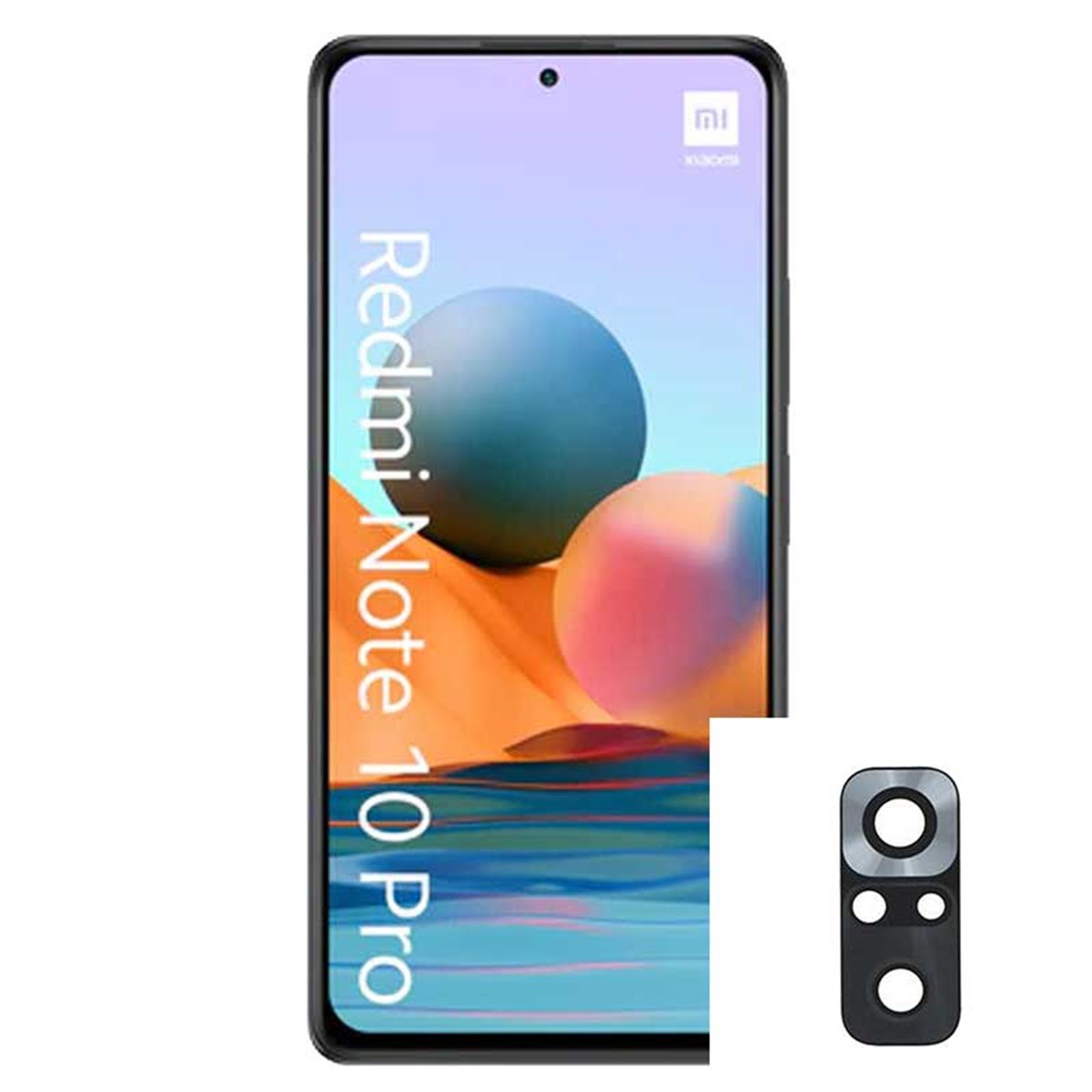 Reparacion/ cambio Lente Camara trasera Xiaomi Redmi Note 10 Pro