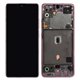 Pantalla original completa con marco Samsung Galaxy A51 5G Rosa