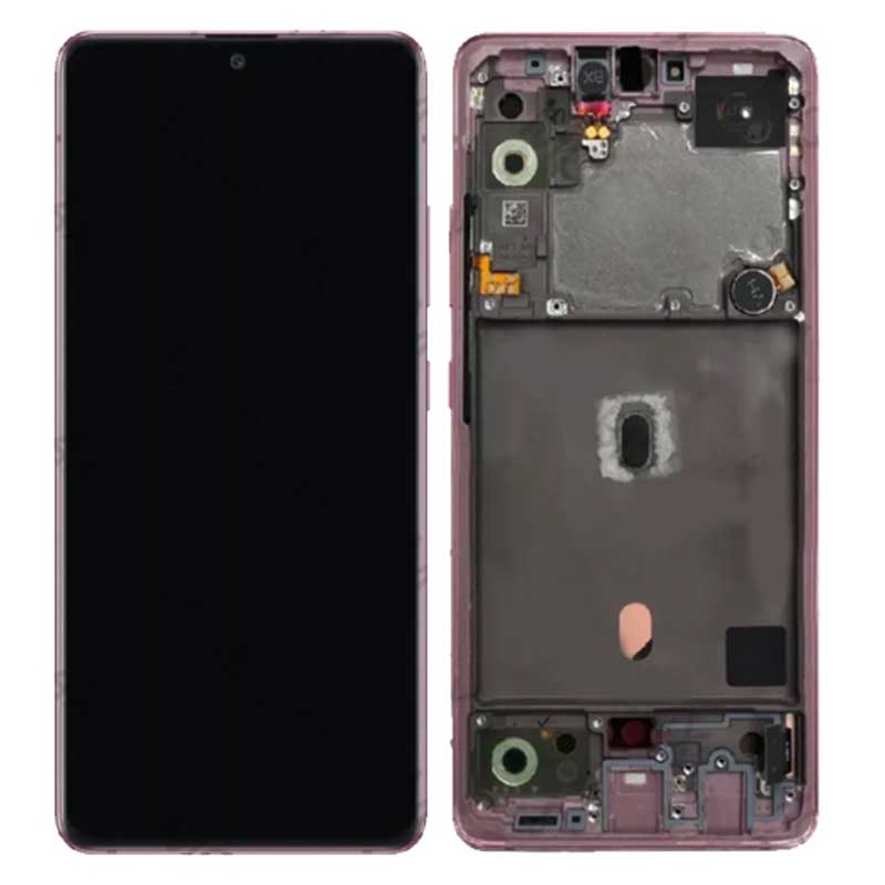 Pantalla original completa con marco Samsung Galaxy A51 5G Rosa