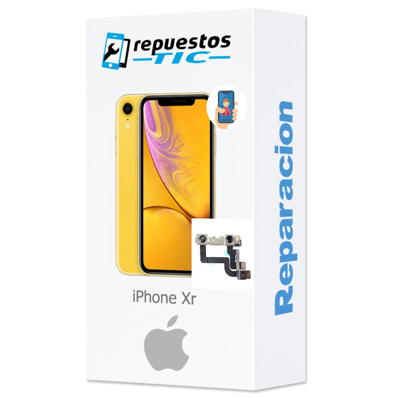 Reparacion Câmera delanteira frontal selfie iphone Xr