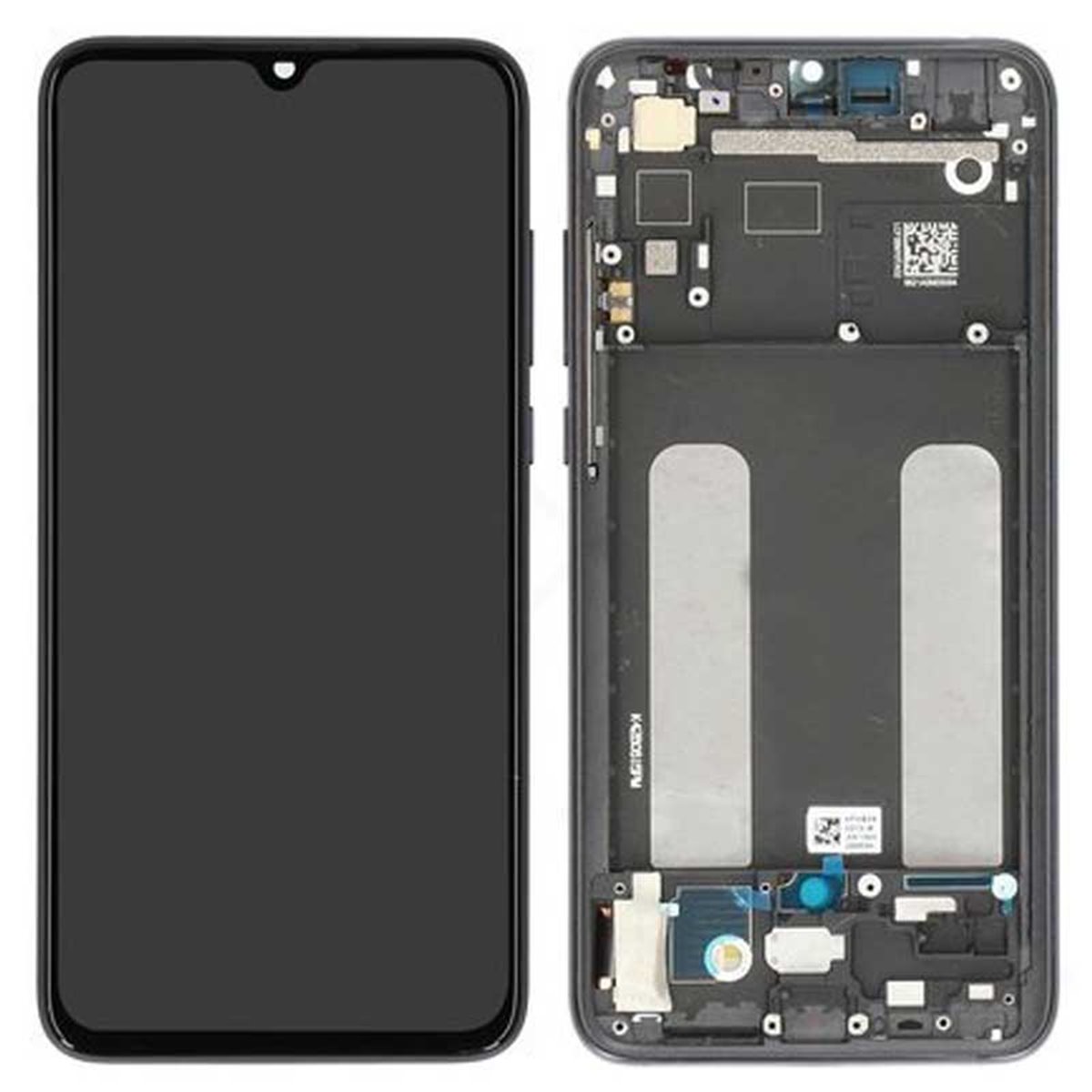 Pantalla completa original con marco Xiaomi Mi 9 Lite Negro