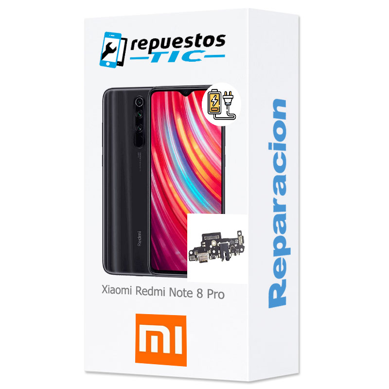 Reparacion/ cambio Modulo conector de carga y micro Xiaomi Redmi Note 8 Pro