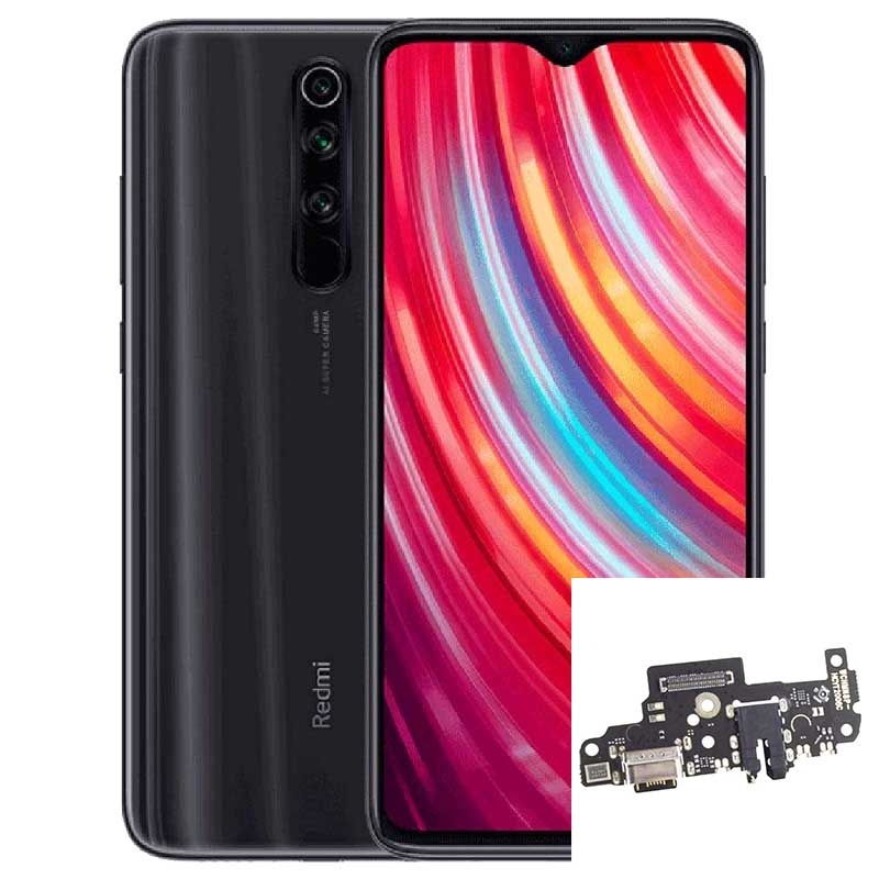 Reparacion/ cambio Modulo conector de carga y micro Xiaomi Redmi Note 8 Pro
