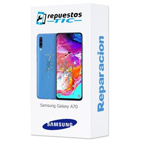 Reparacion ecrã e tapa traseira Samsung Galaxy A70 A705 cualquier cor