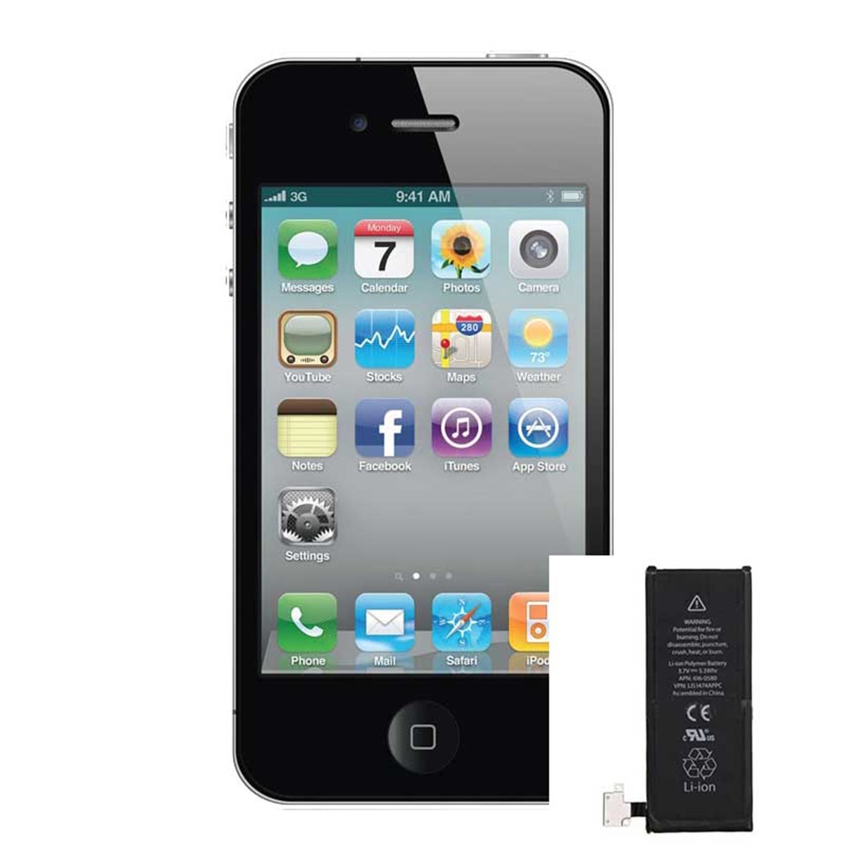 Reparacion/ cambio Bateria iPhone 4