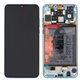 Pantalla original con marco y bateria Huawei P30 Lite Azul claro (breathing Cristal)