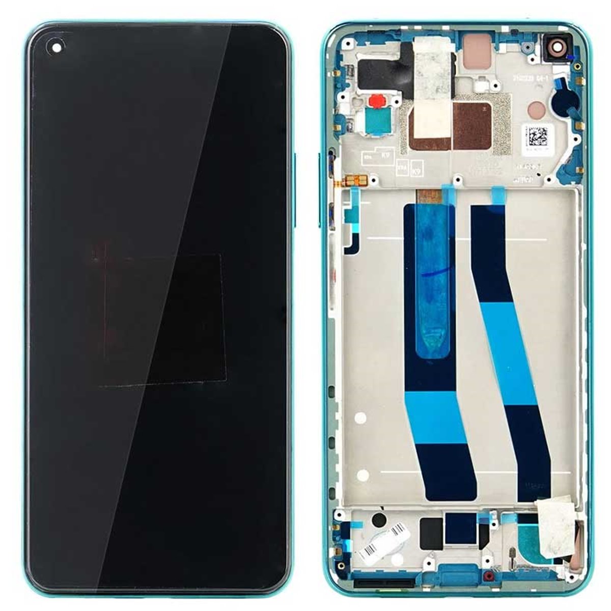 Pantalla completa original con marco Xiaomi Mi 11 Lite 5G Verde