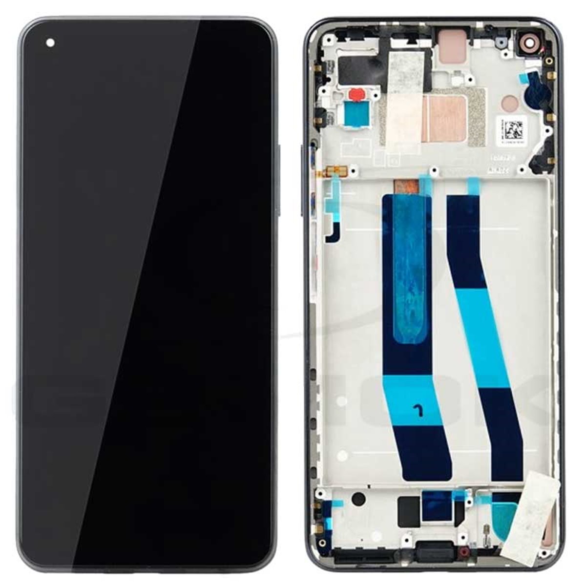 Pantalla completa original con marco Xiaomi Mi 11 Lite 4G Negro