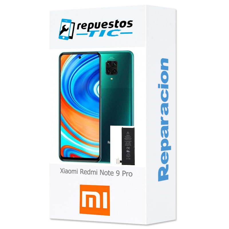 Reparacion/ cambio Bateria original Xiaomi Redmi Note 9 Pro